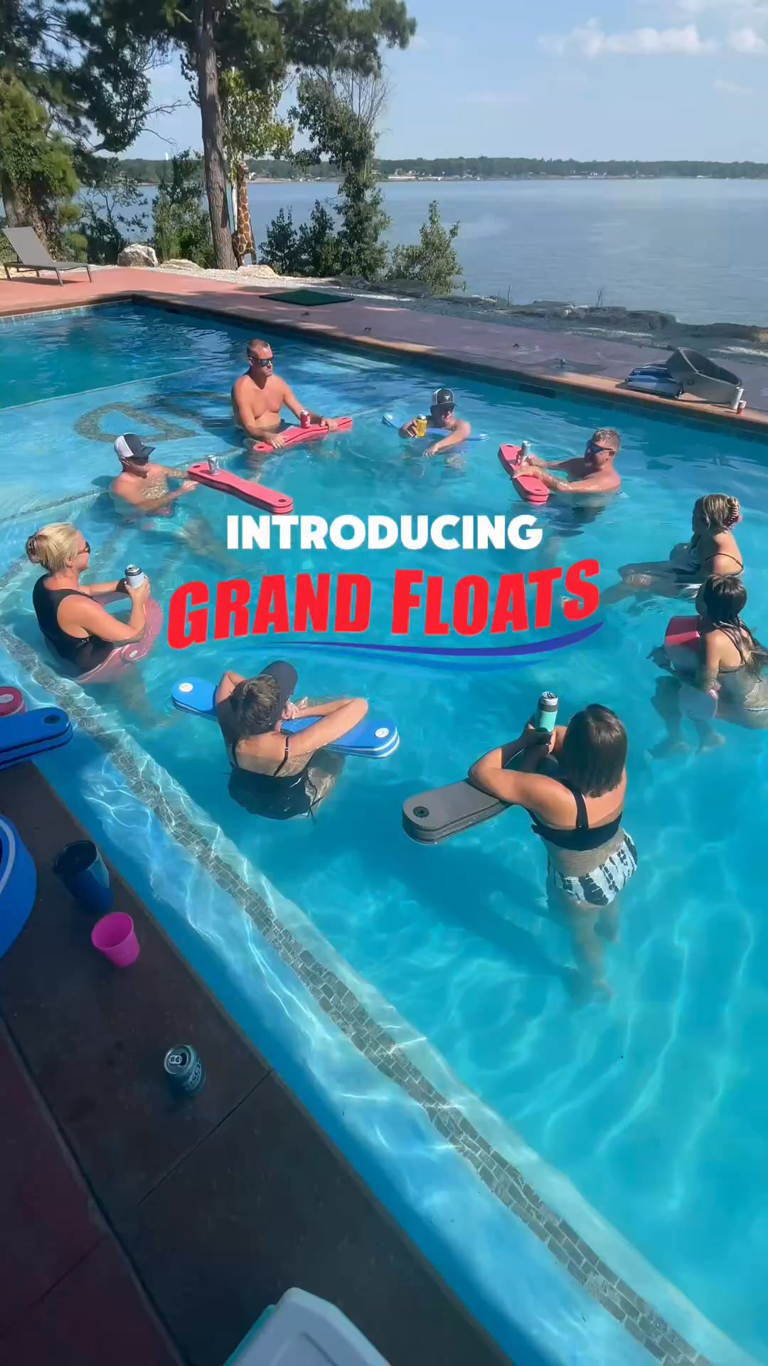 The Float-N-Fold Water Chair is the only (and probs last bc it’s THAT ...