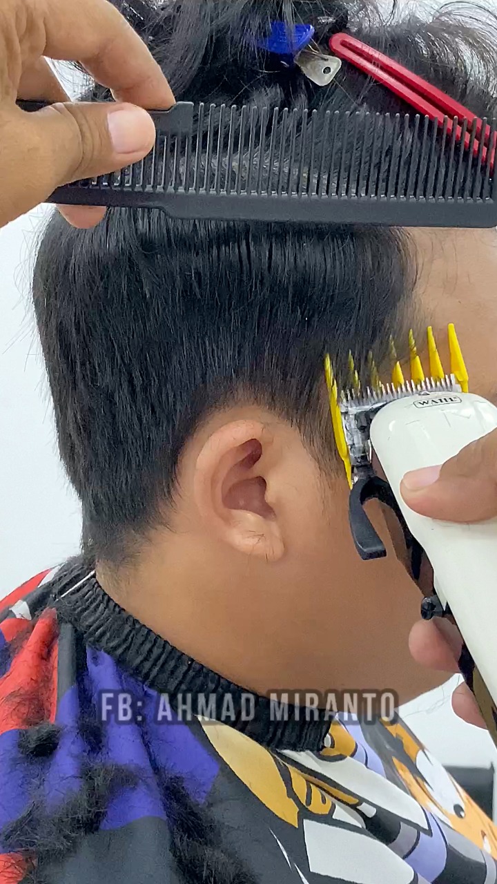 💈how to make a base line using guard 2💈 #easytrickie #easytechnique # ...