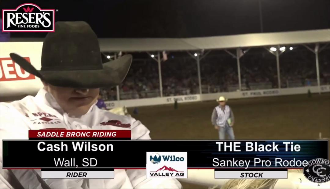 The second 90+ pt ride of the night in St Paul goes to Cash Wilson! 91 ...