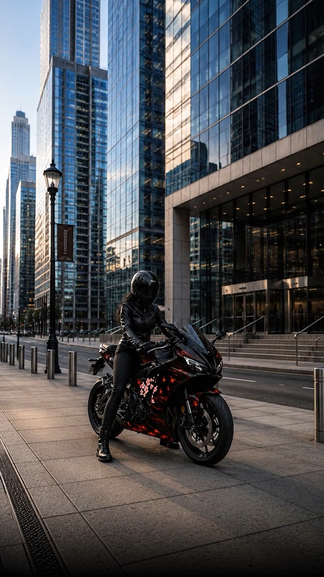 This Kawasaki Ninja ZX-6R takes stealth to another level with a