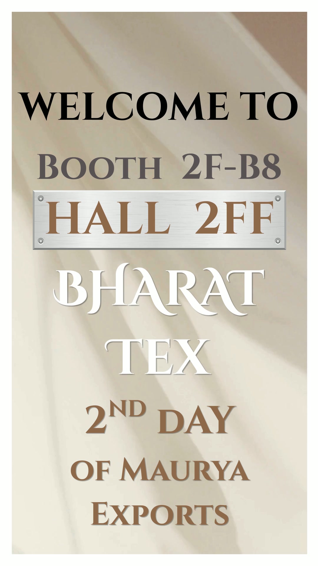 Step into the world of premium fabrics with Maurya Exports