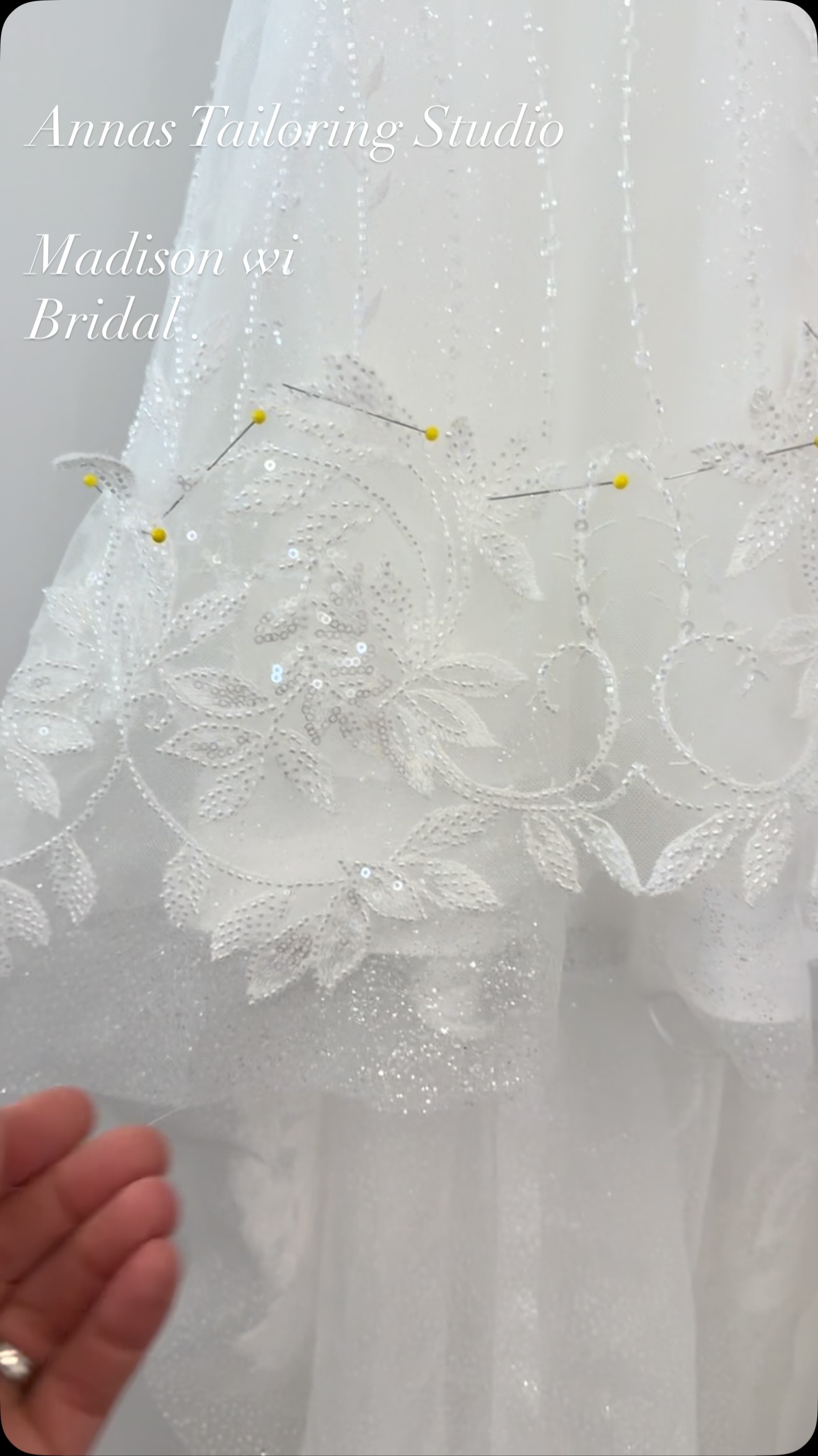 #bridal #weddingdress #tailoring #dresses #bustle | Annas Tailoring Studio