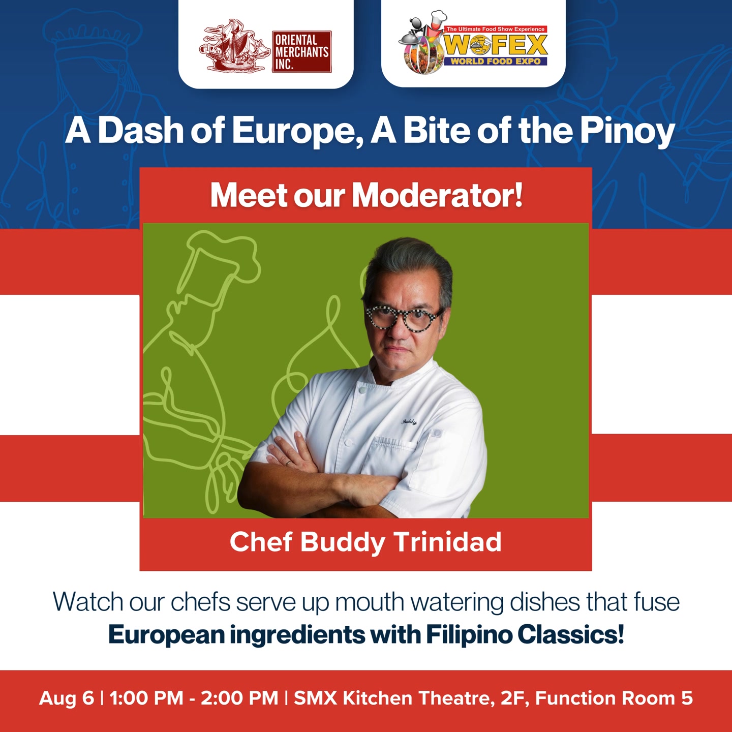 A Dash of Europe, A Bite of the Pinoy! Join us at WOFEX 2025 as our top ...
