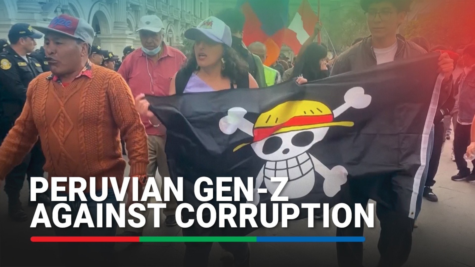 Peru’s Generation Z took to the streets of Lima over the weekend ...