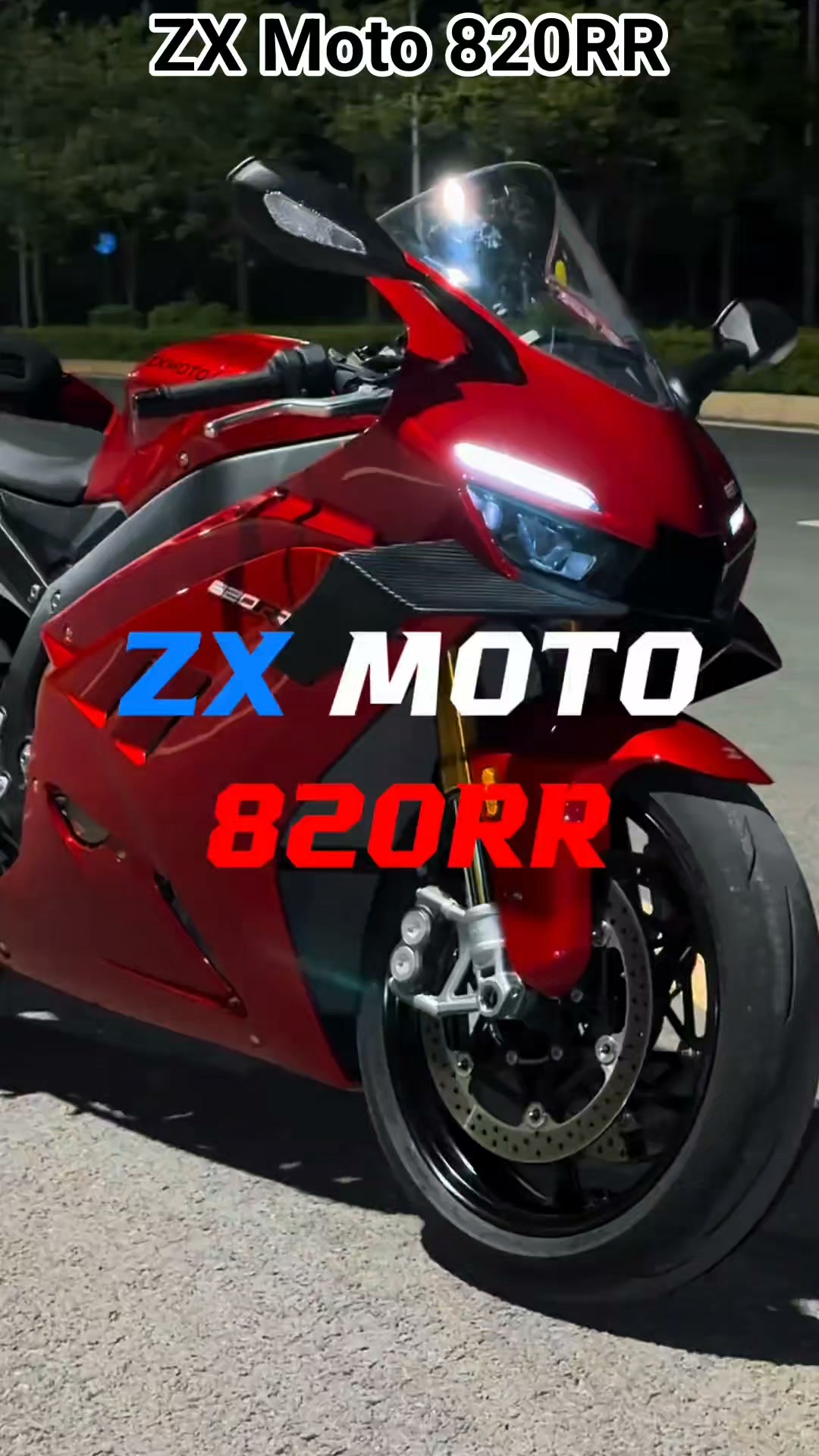 ZX Moto 820RR #ZXMoto #820RR