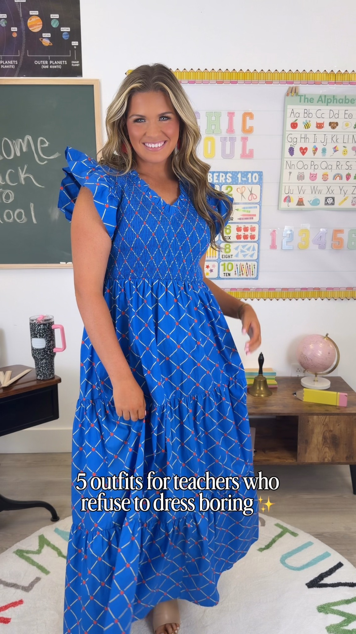 Lesson of the day: Cute teacher outfits do exist! 🍎, Which is your favorite? , Shop Back-To-School Styles >>, https://chicsoul.us/4flt168 | Chic Soul