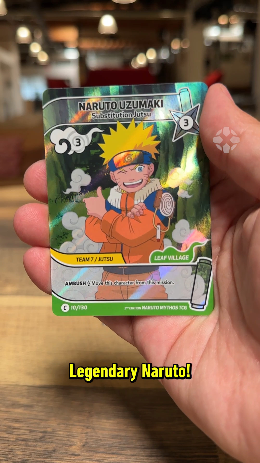 The Naruto Mythos TCG is coming to the US! Buy your first cards at