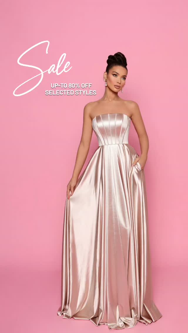 ✨ SALE TIME! ✨, It’s time to find your dream gown for less! 💕, With over 200 gowns included in our sale, there’s plenty to choose from!, 👗 SELECTED STOCK UP TO 80% OFF 👗, Formal • Bridesmaids • 