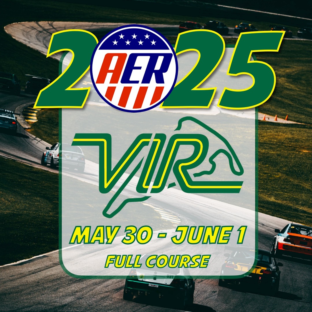 2025!! AER at VIR May 30 -... - American Endurance Racing | Facebook