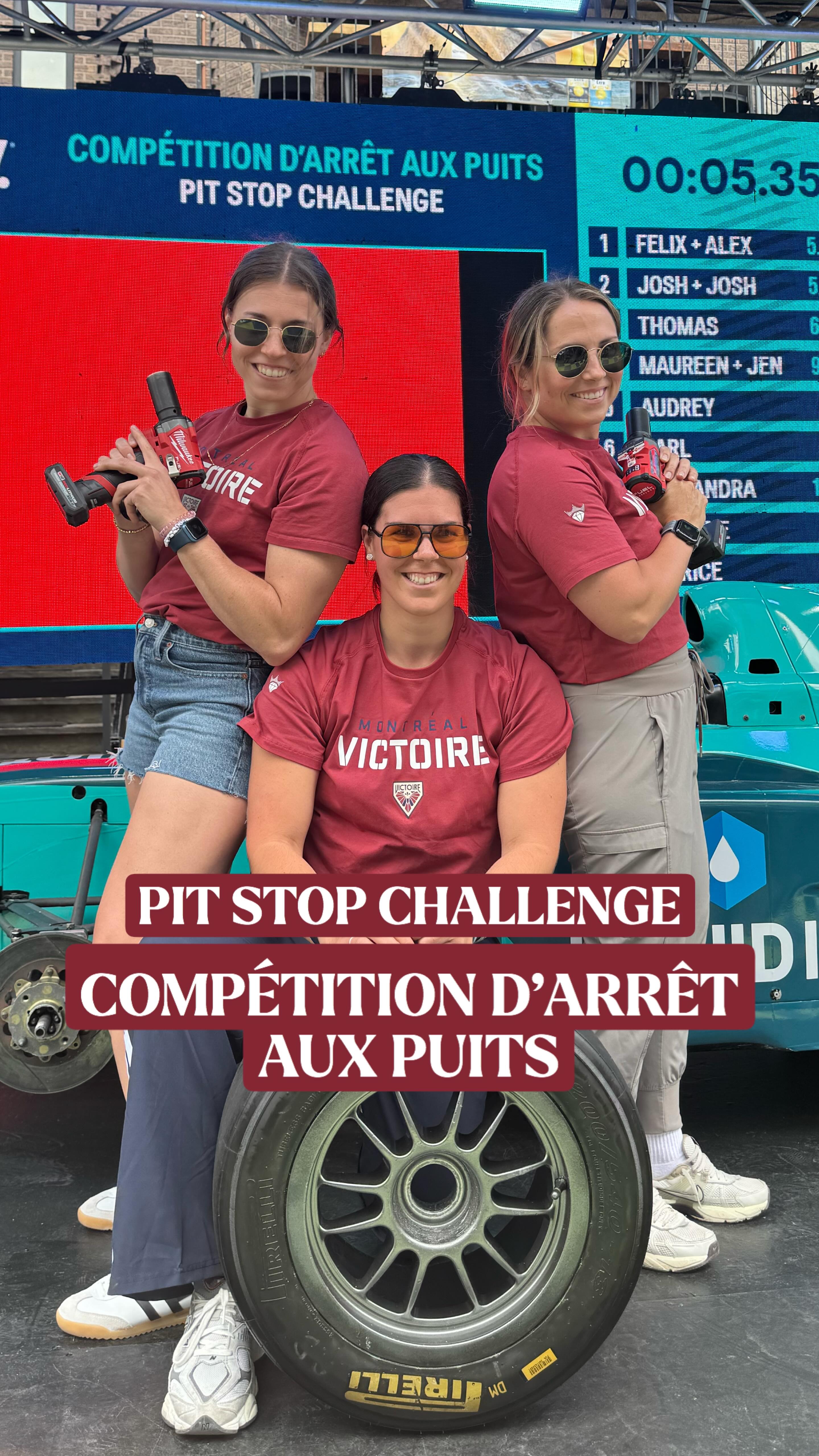 Qui dit Grand Prix @f1 à Montréal dit… défi arrêt aux puits 🏎️🏁 F1 ...
