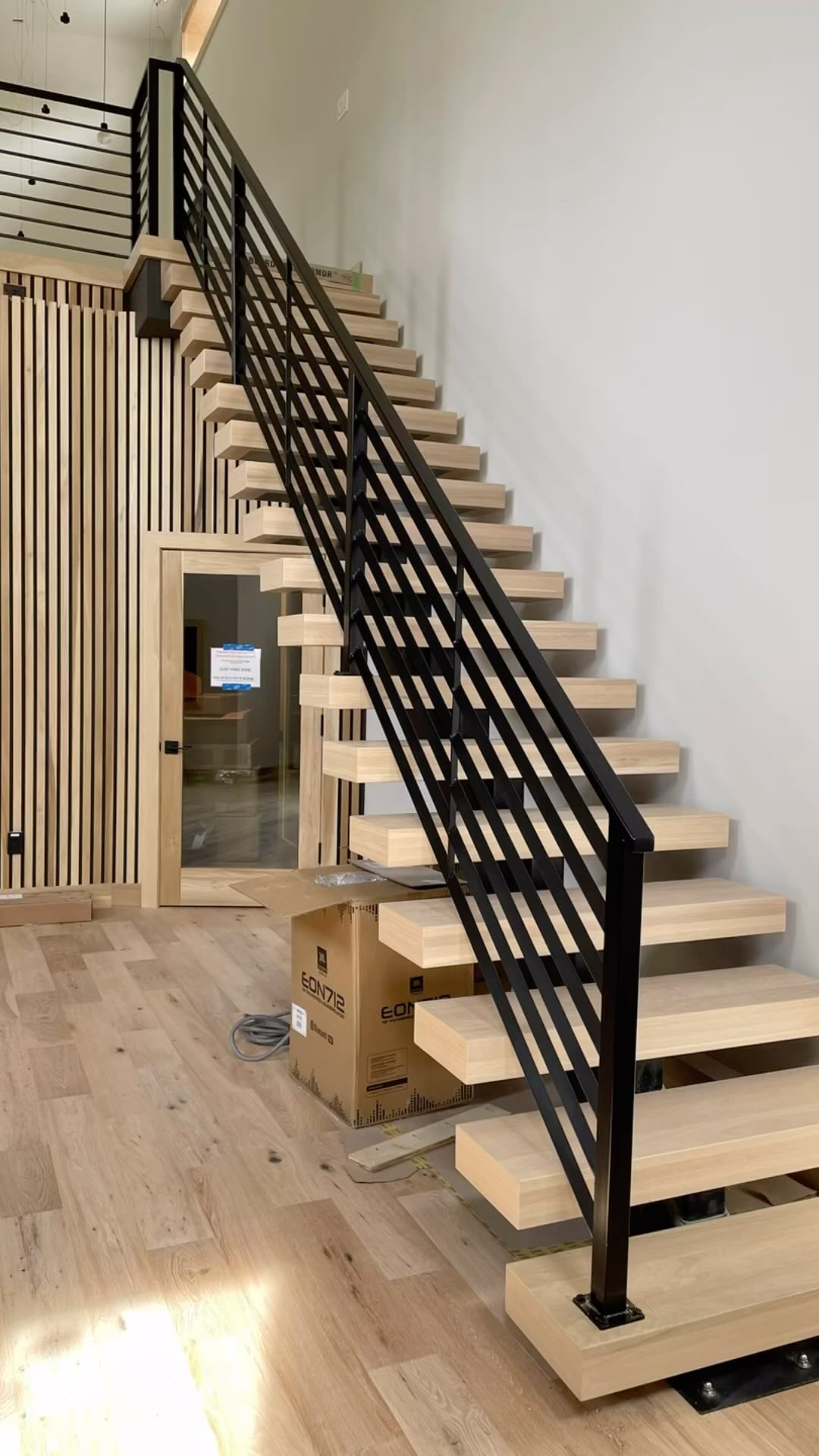 Are you walking on air? This mono beam stair stringer makes it feel ...