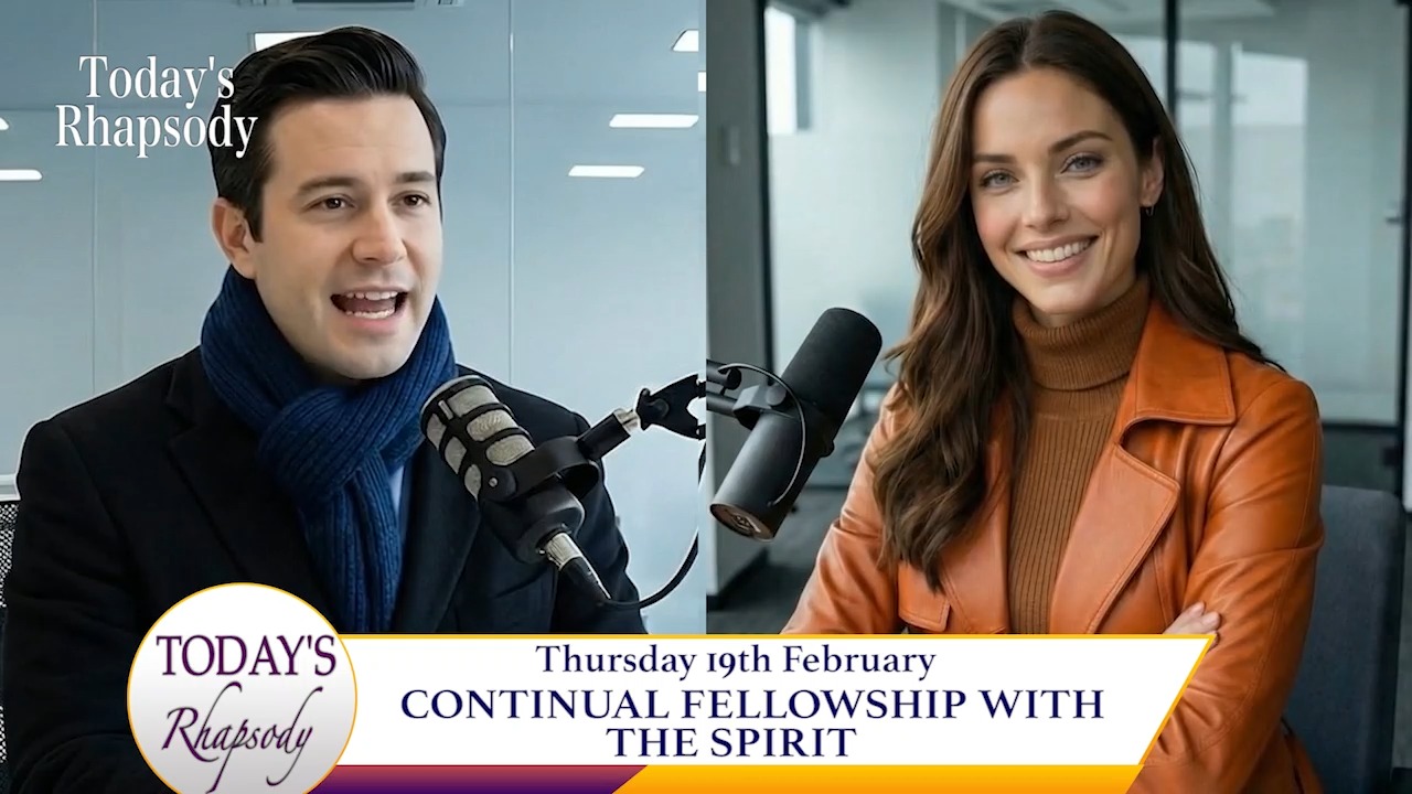 TODAY’S RHAPSODY: FEBRUARY 19TH - CONTINUAL FELLOWSHIP WITH THE SPIRIT ...