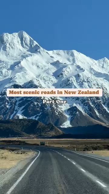 From the unreal blues of Mt Cook Road, to the rugged coastline from ...