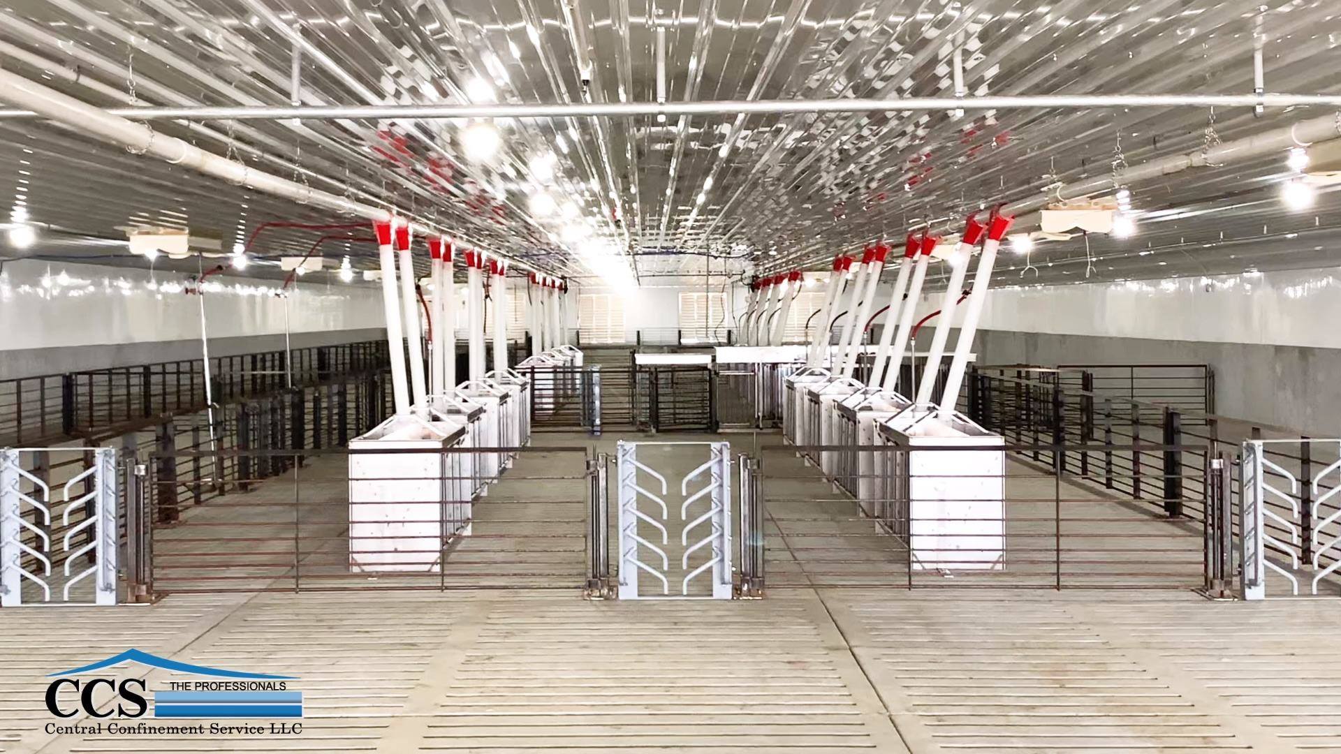 Check out this 2400hd Swine Finishing facility featuring a Schick ...