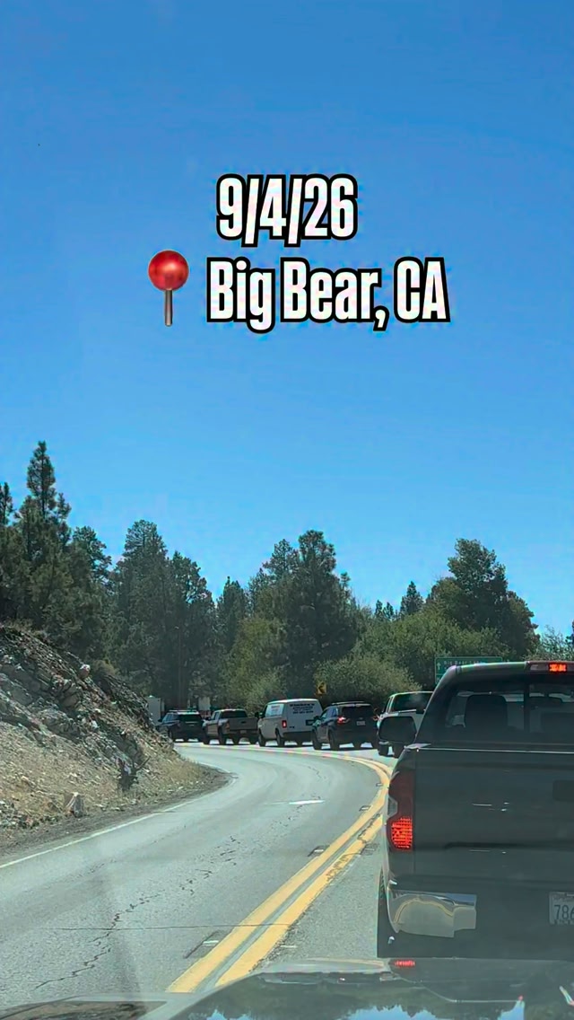 🎡🎠 CARNIVAL OPENING DAY IN BIG BEAR! 🏔️☀️ And the weather