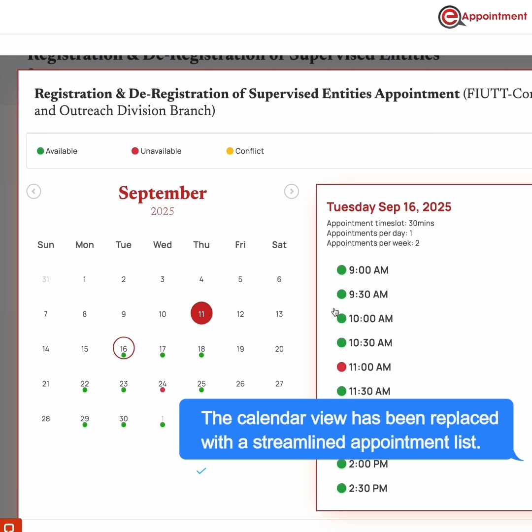 eAppointment just got an upgrade! We’ve refreshed the platform to make ...