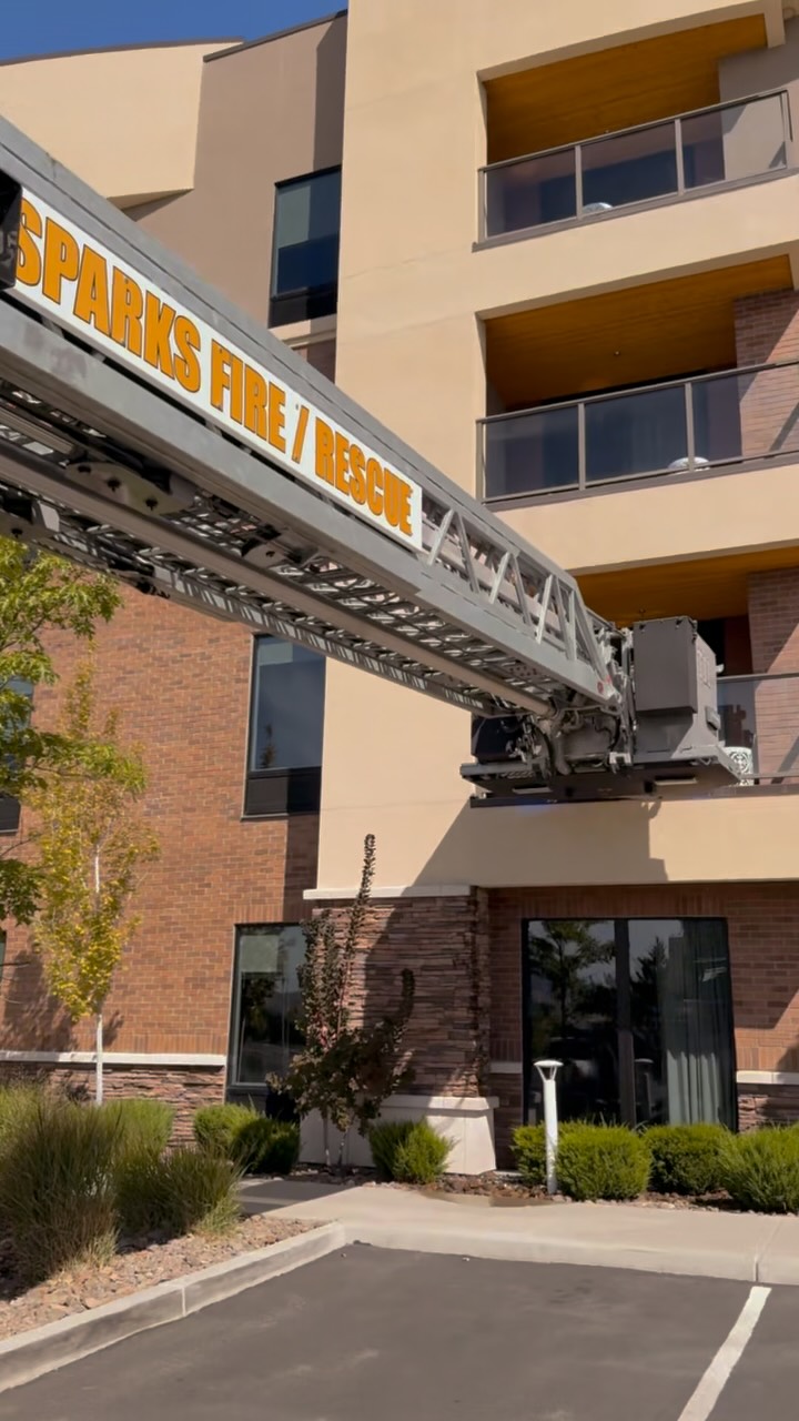 Sparks Firefighters responded to a hotel for a reported room and