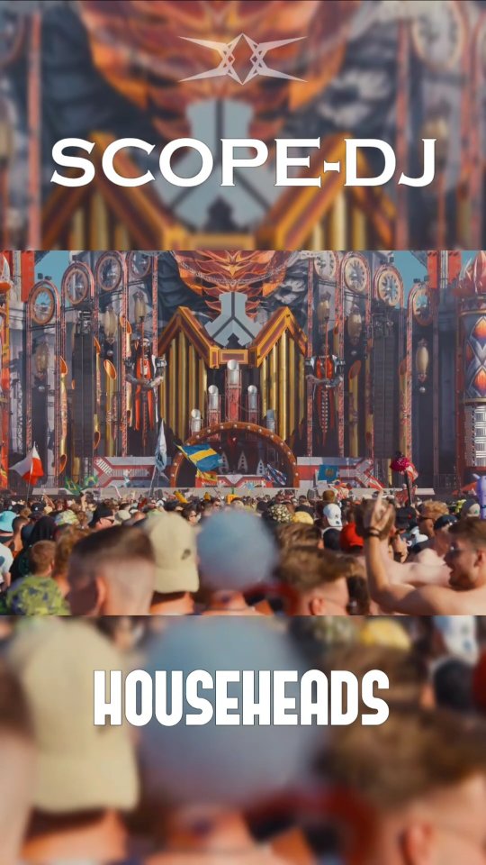 Scope-DJ - Househeads Defqon.1 Legends | 25 years of Hardstyle # ...