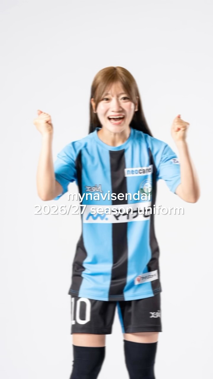 🔵🟢 2026/27 season uniform✨ #mynavisendai #マイナビ仙台