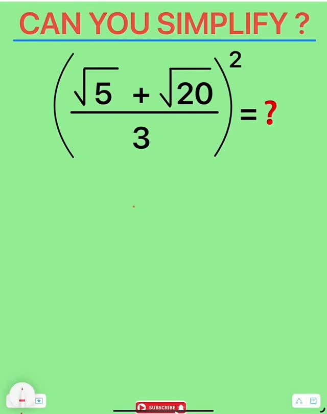 CAN YOU SIMPLIFY #math #education #for #you #instagram #fun | Tam Hakob ...