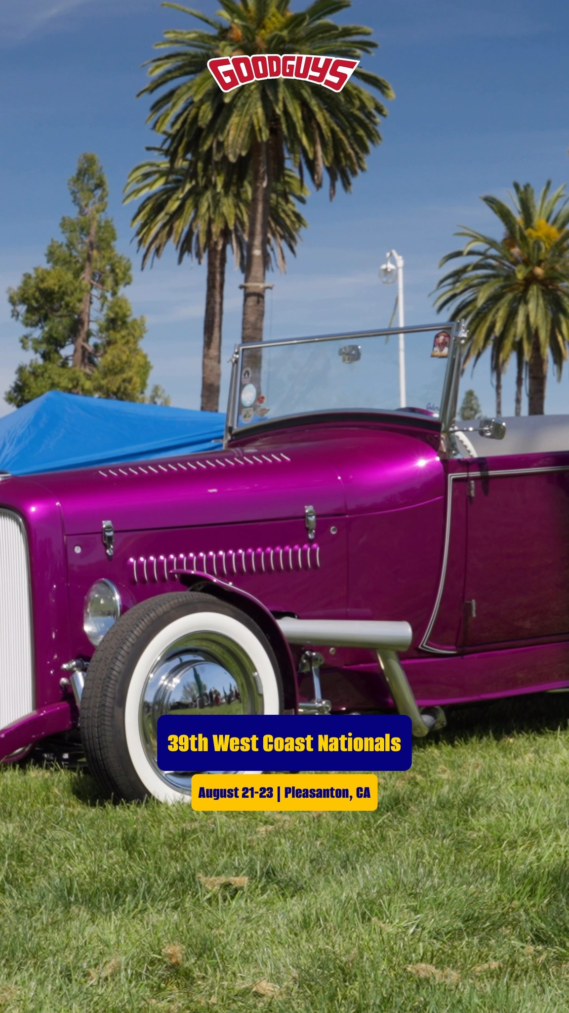 🔥 The West Coast's premier hot rod weekend returns to Pleasanton