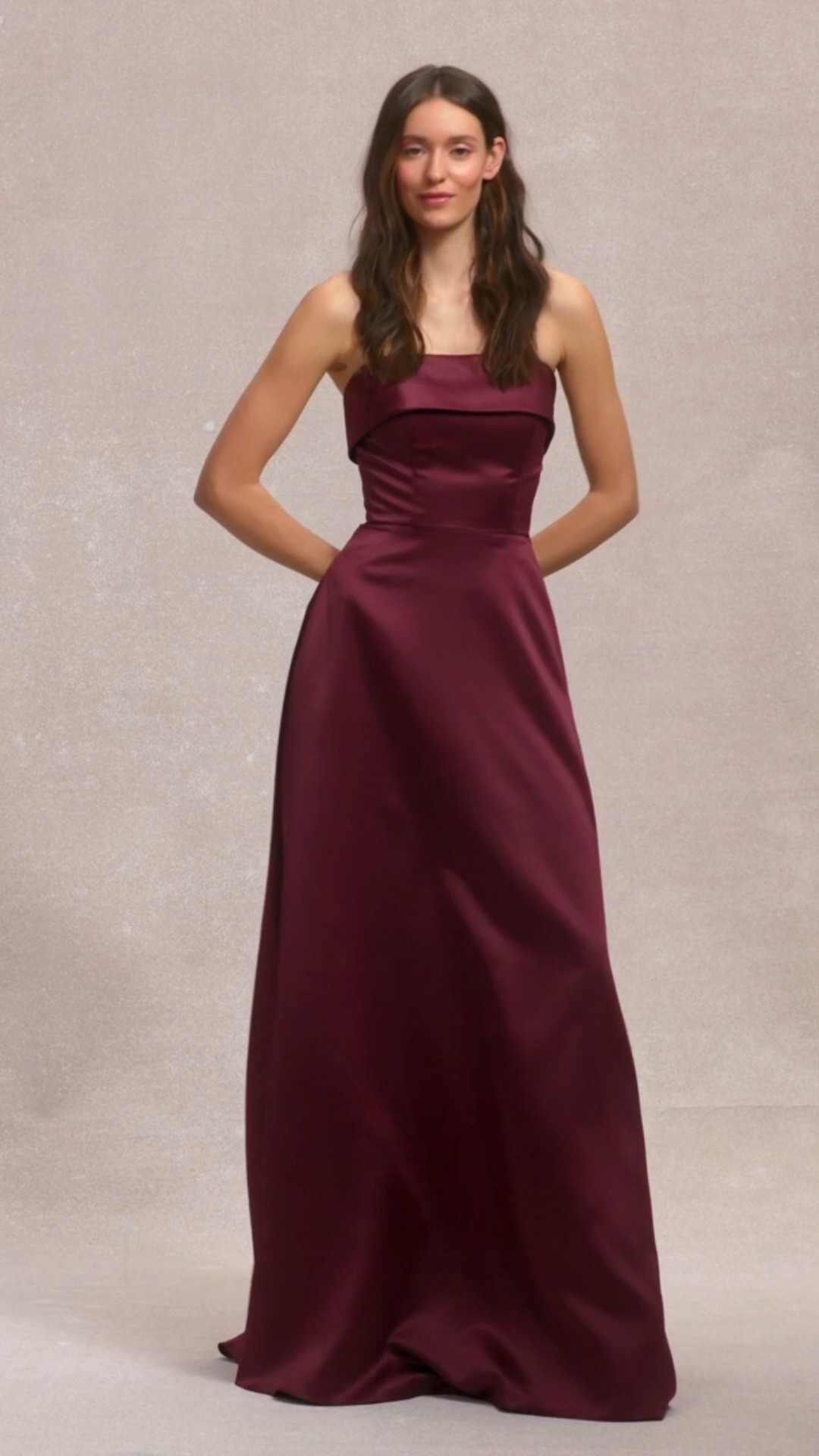 bellissima bridesmaid dresses Finding a dress everyone actually agrees on isn't easy, but this one makes it look effortless. Oh, and it has pockets!, 31256 by Morilee New York | Weddings Fabric|Miller Velvet & Faille