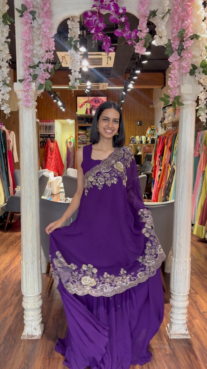 Love Ethnic🌸, Because some ethnic pieces don’t just make you look good — they make you feel like you. 💫, 📍Aangan Boutique, 1st floor, K-158, Sindhu Bhavan Marg, opp. Bajrang Super Market, Ahmedabad, 