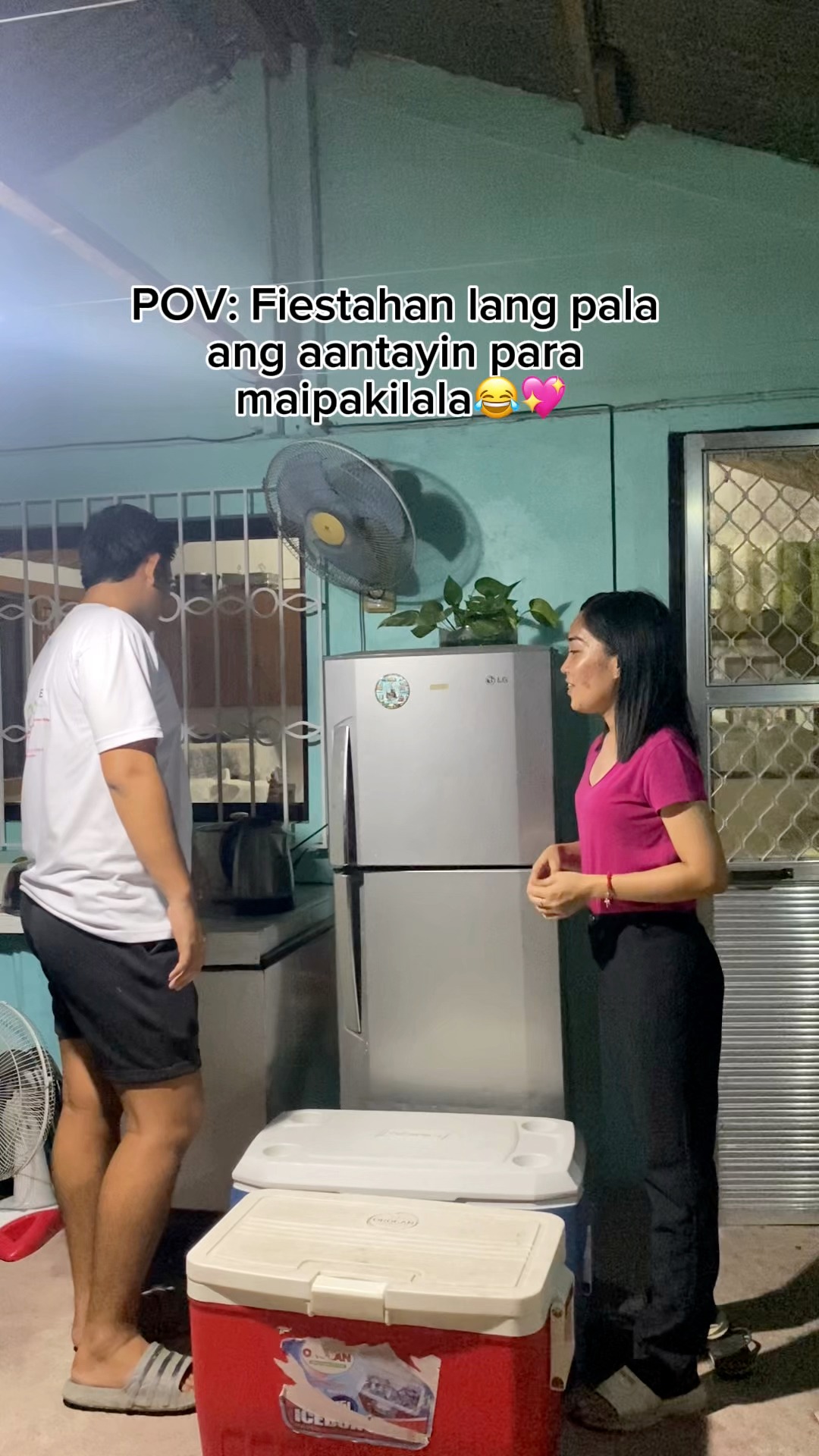 Happy Fiesta!! 🥳 Nabusog na ay umuwi pang masaya ang puso.😄 HAHAHAHA # ...