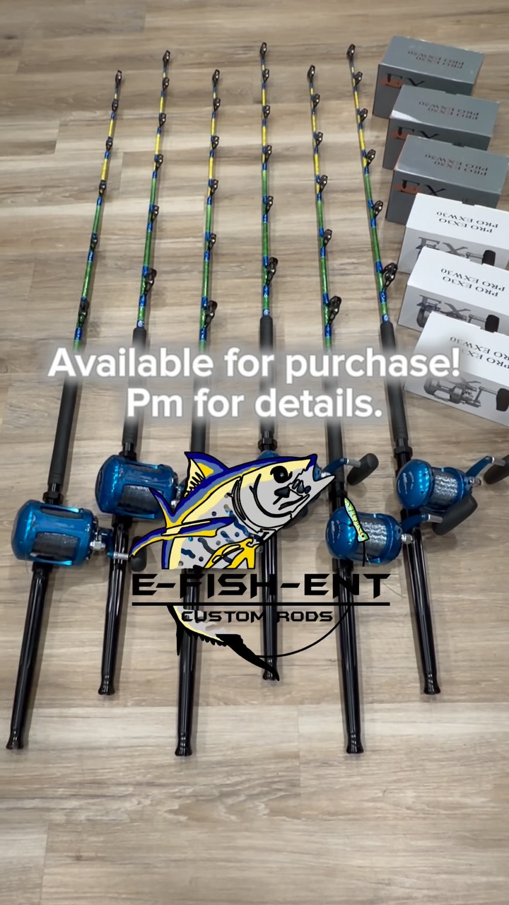 custom fishing rods nj 80/130 XXL These hand built rods are designed specifically for Carls Custom Baits from NFS Rods Home - JPR Rods