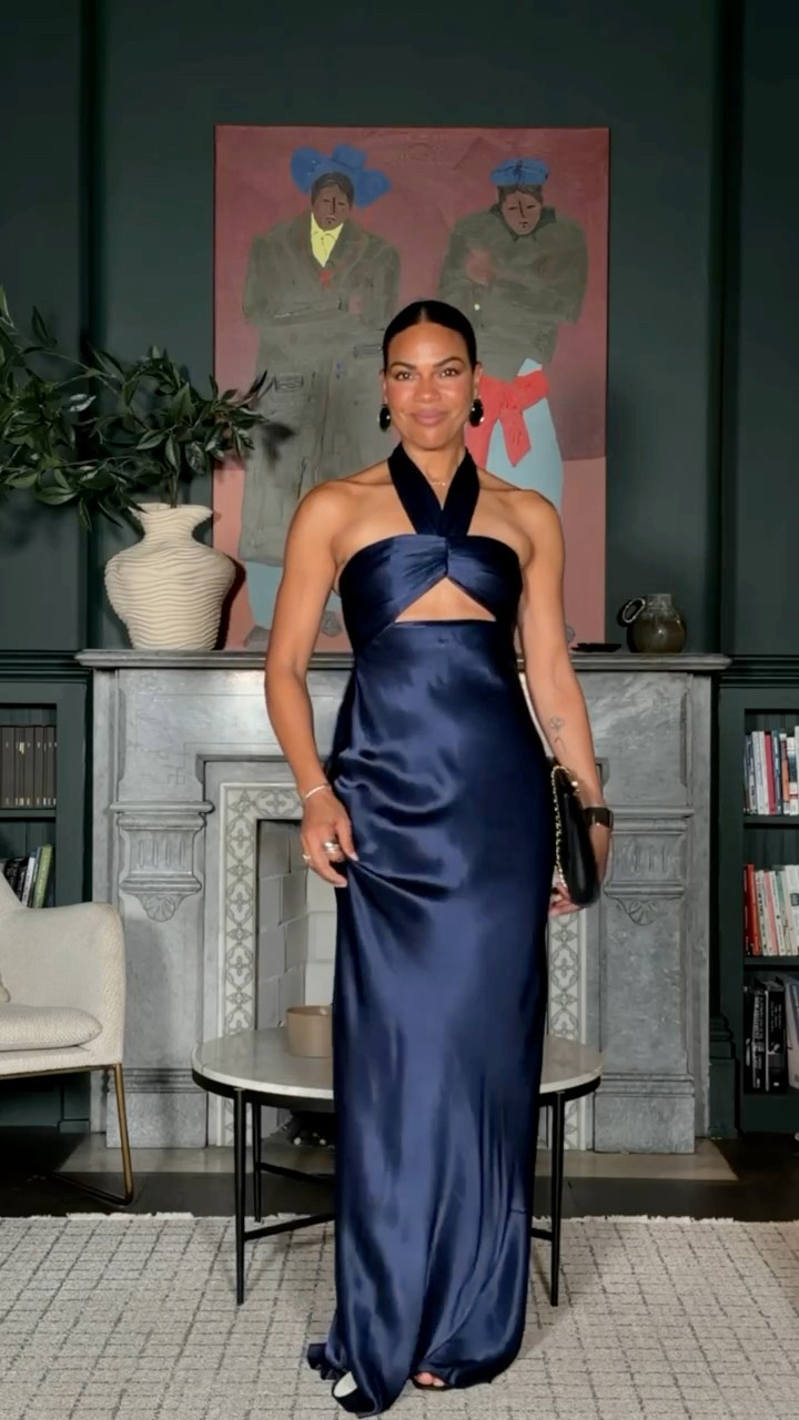blue tie event dress code Cocktail Try-On: Which Maxi Dress Should I Keep? black tie event 4 Times When Kim maxi dress Size:34 Xlong
