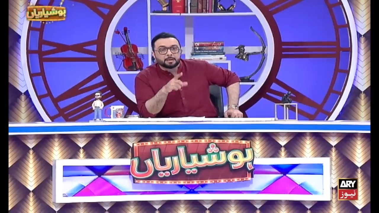 Hoshyarian Goga Pasroori Par Experiment 👽 Saleem Albela Haroon Rafique ...