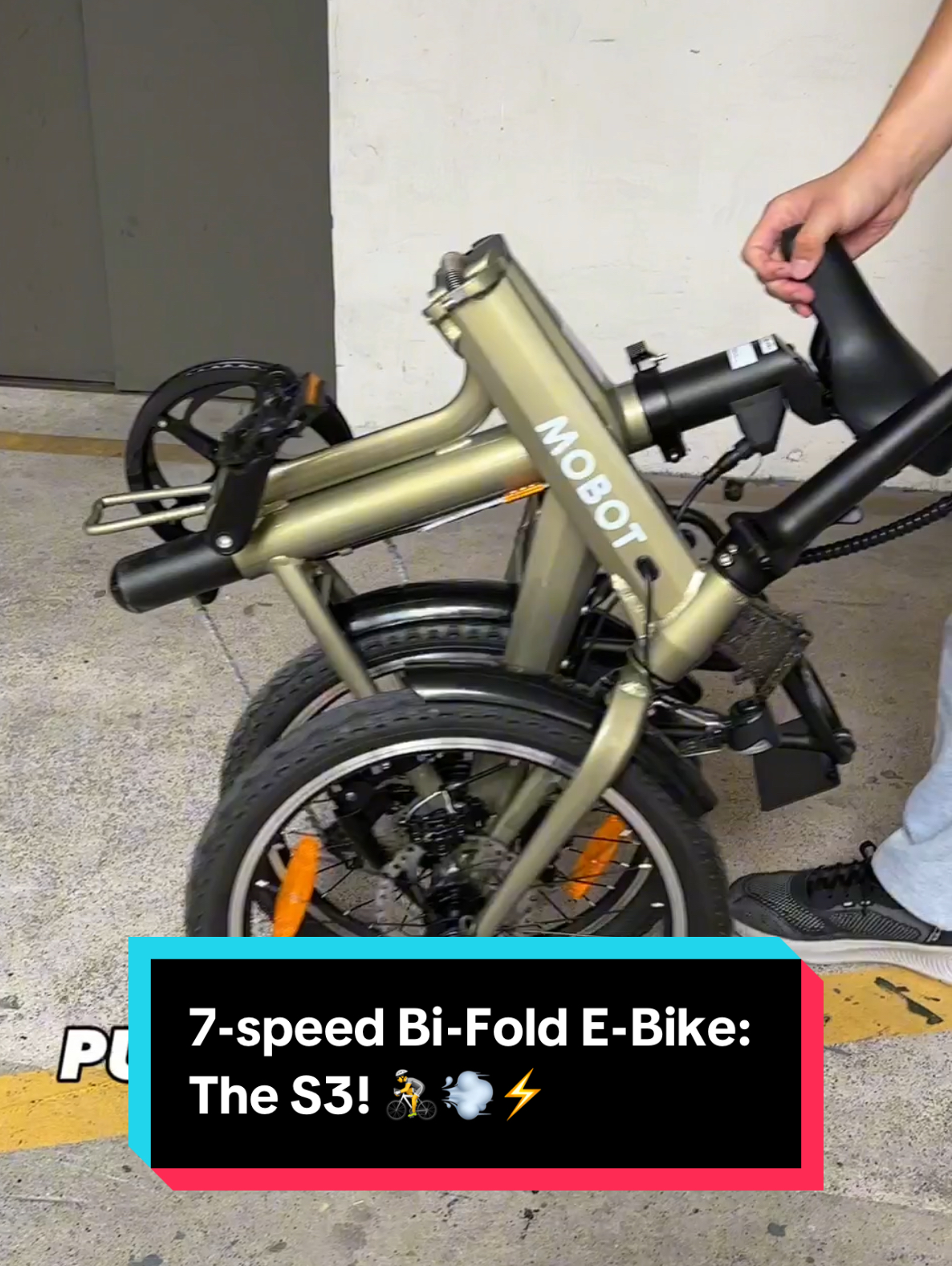 lta approved electric bicycle S3 |  7-Speed Foldable Commuter Bike Lta Approved E Bike