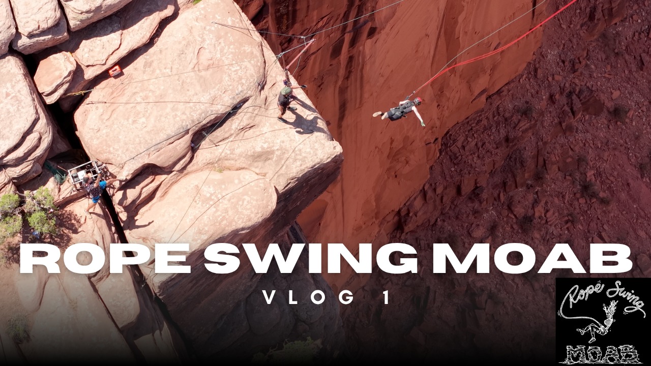 She couldn’t wait to jump at Rope Swing Moab!! Rope Swing Moab is open ...