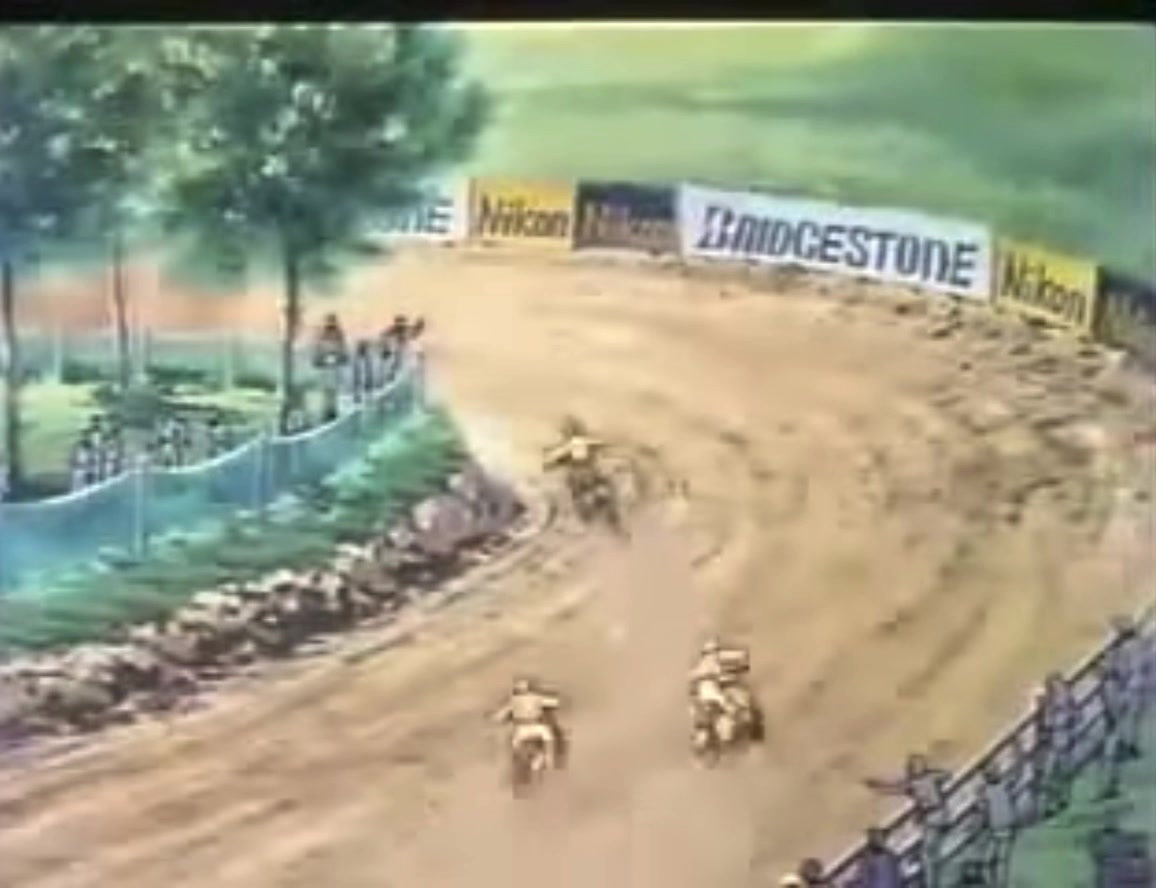 Kaze wo nuke!' A 1988 motocross anime we found surfin YouTube