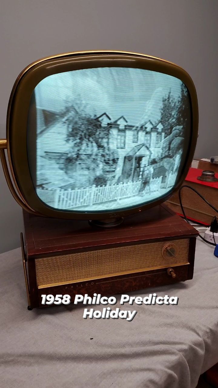 Philco Predicta: world's first swivel screen TV