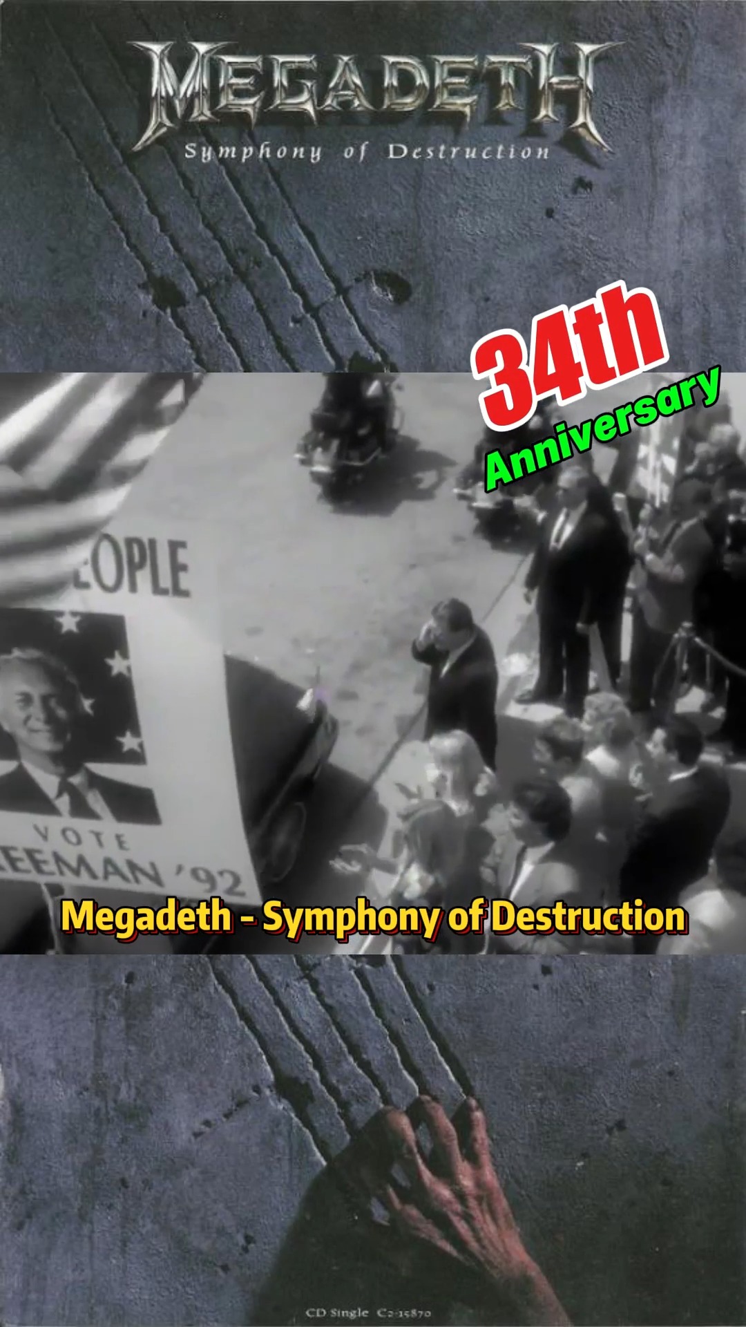 Megadeth - Symphony of Destruction 34th Anniversary | Let There Be
