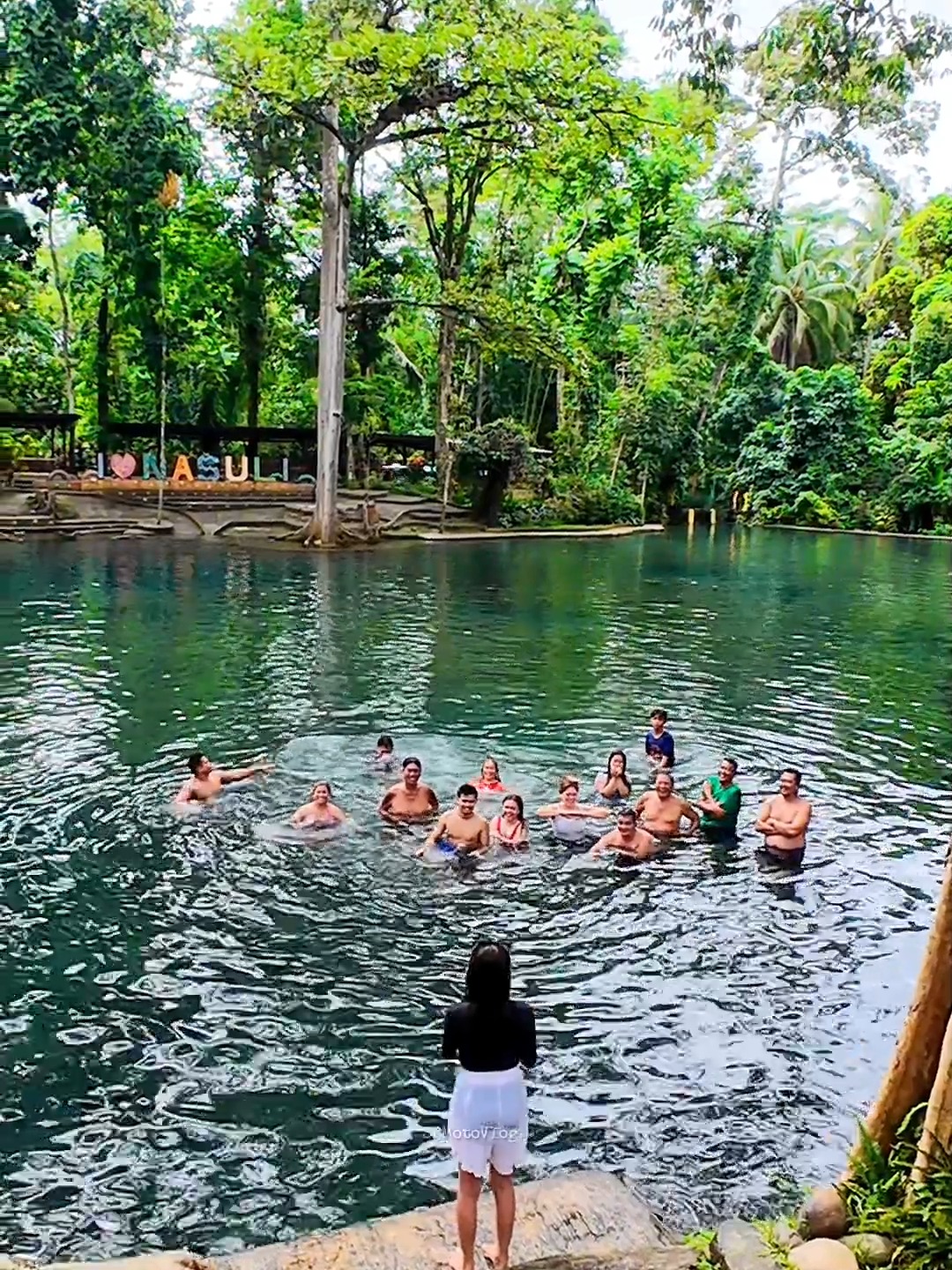 Isa sa mga tanyag na cold spring sa Mindanao na dinarayo ng mga turista ...