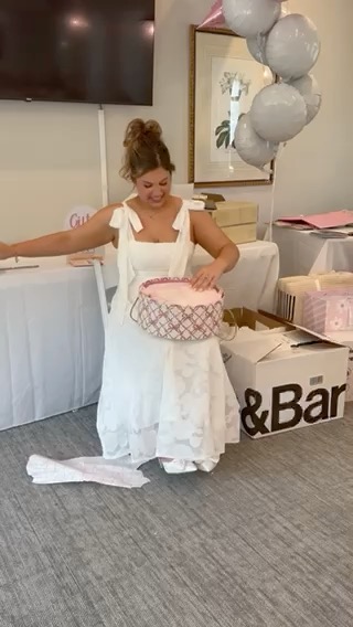 dress for daughter's bridal shower 