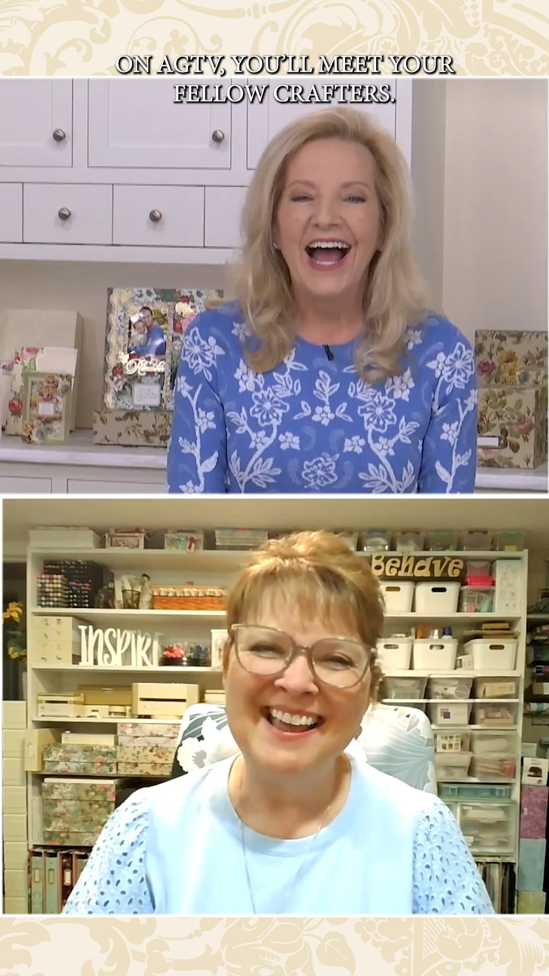 It's AGTV day! Join us live today at 12pm for a fun crafting show like ...