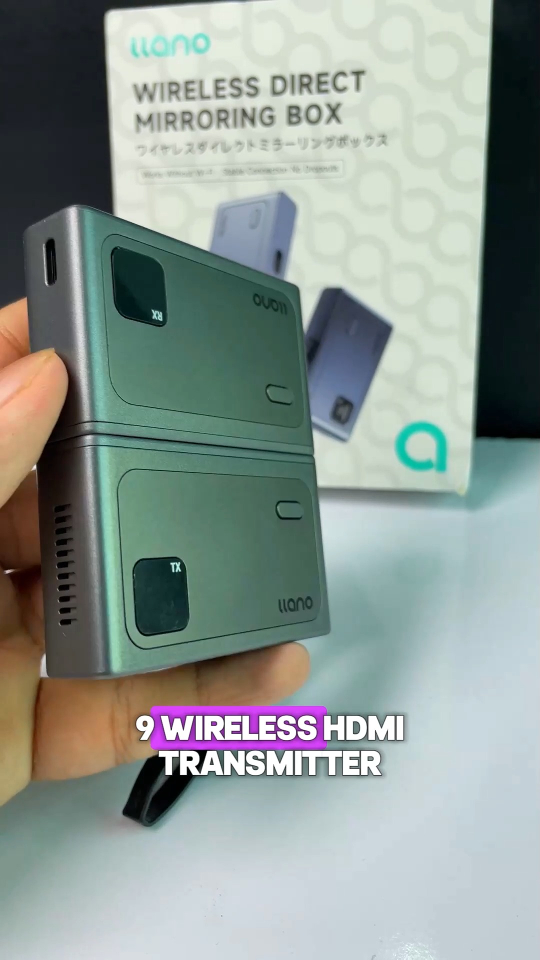 ワイヤレスダイレクトミラーリングボックス Box Ultra wifi Pro S9