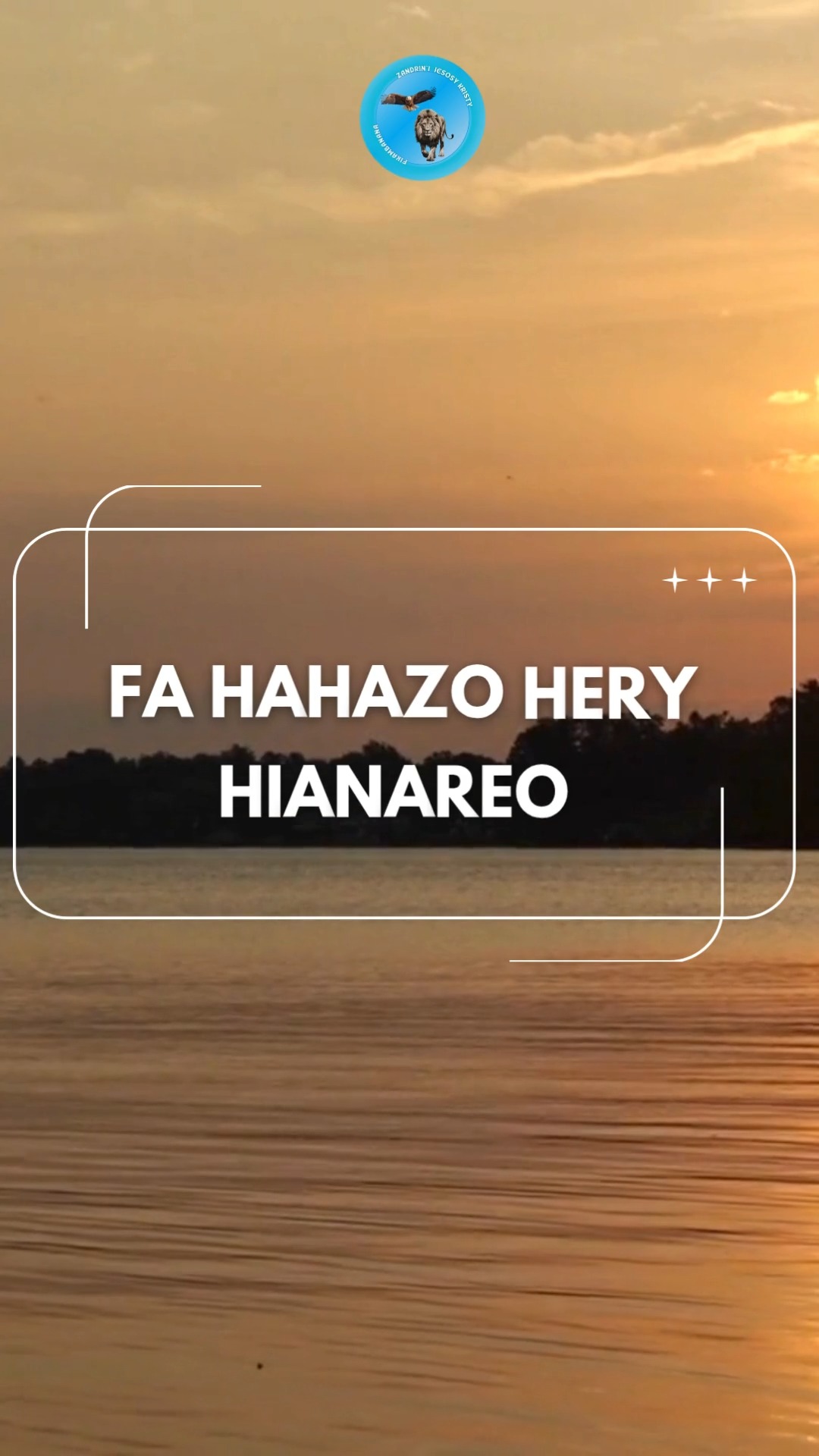 Mila ny Fanahy Masina ianao. Tsy vita ny fiainana raha tsy misy ny ...