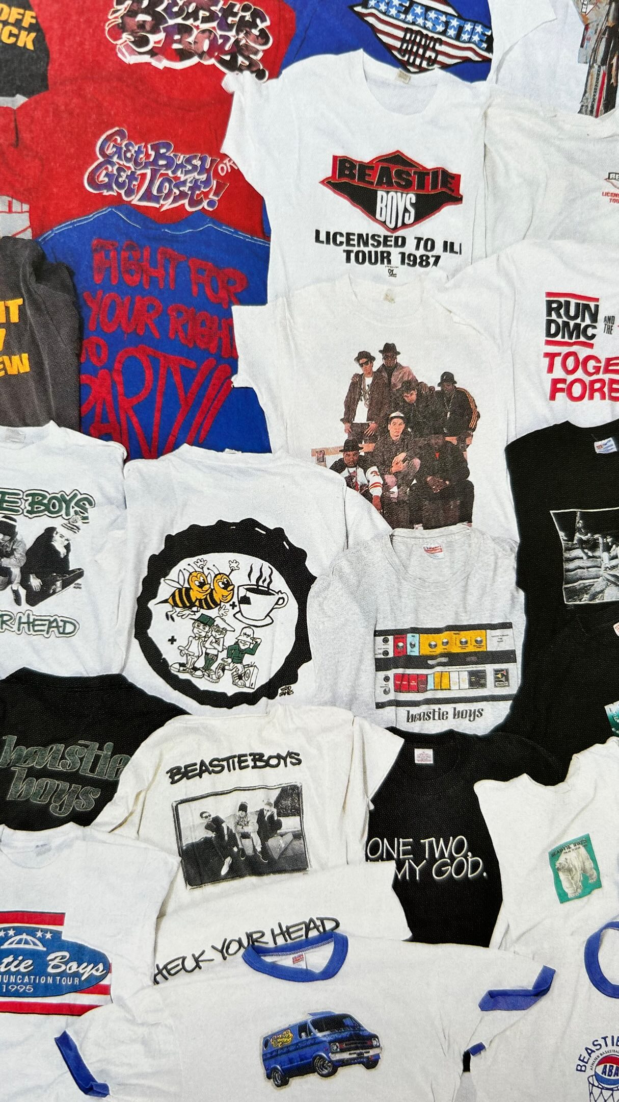Running very low on 'Rap Tees' which contains a collection of Hip
