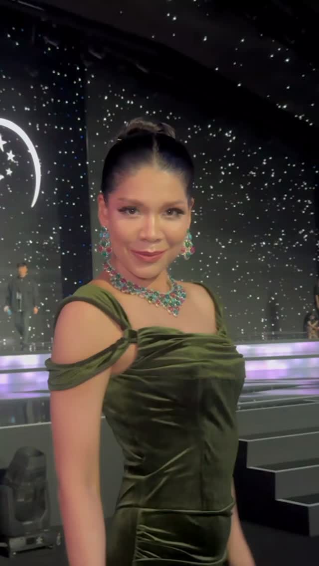 green velvet dress jewelry There’s something timeless about green. 💚✨, Rich beautiful jewels and a touch of modern energy. I love taking classic elegance and making it feel completely my own. , Because style isn’t about swatches-charming-long-sleeve-mini-dress