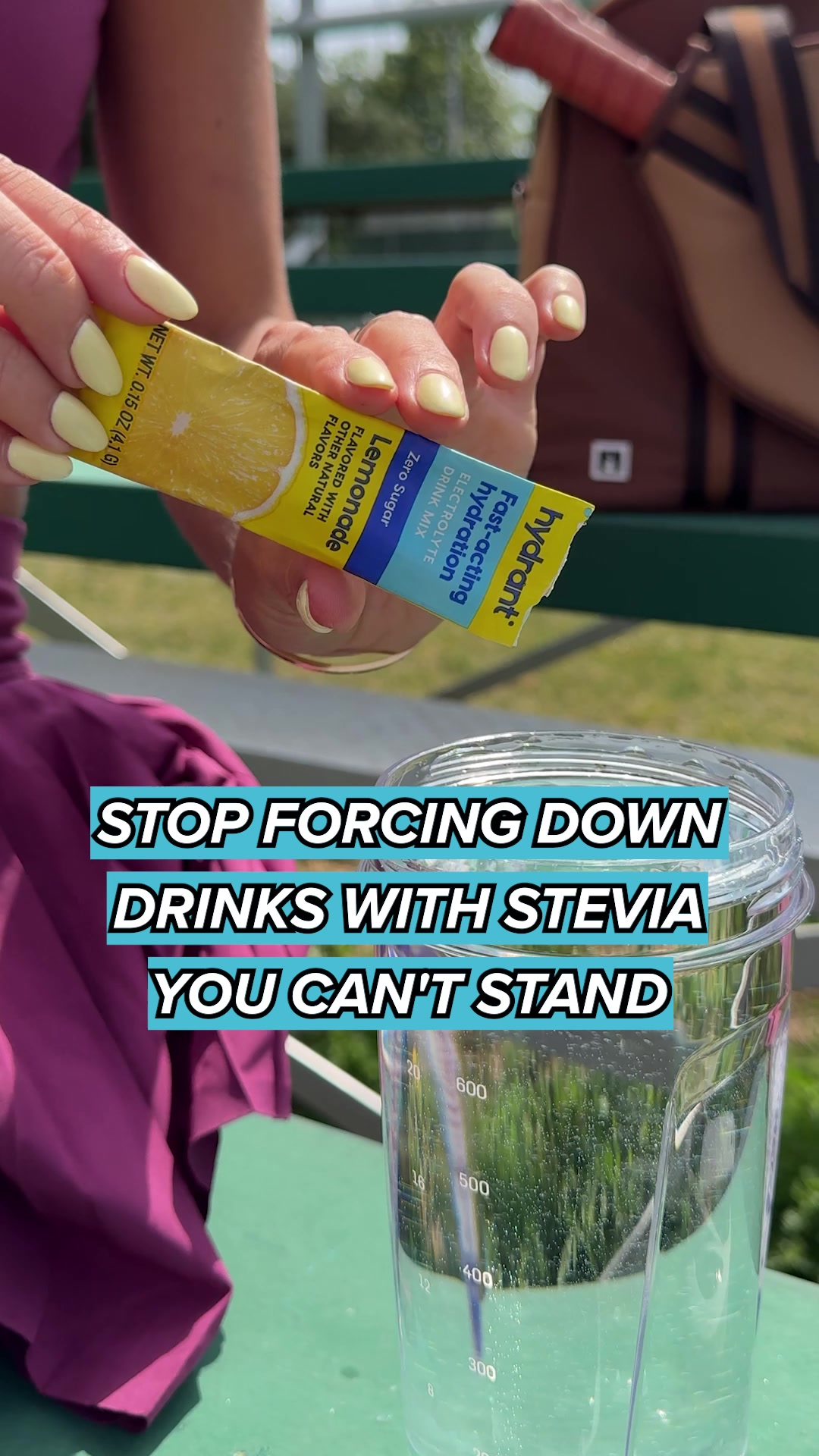 Introducing a hydration drink you can trust: Not too sweet. Not too ...