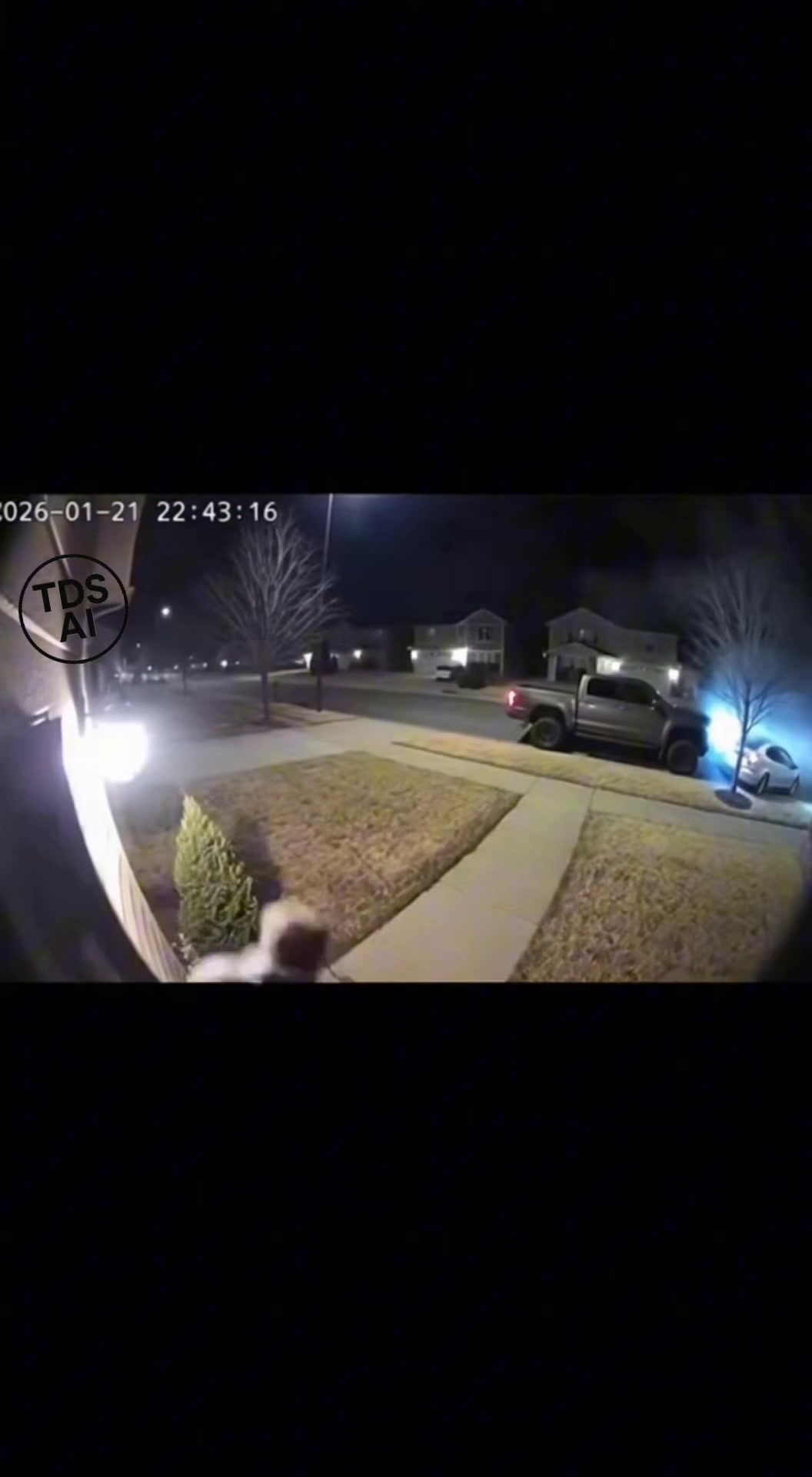 Speeding Truck Loses Control and Strikes Parked Car on Quiet California ...