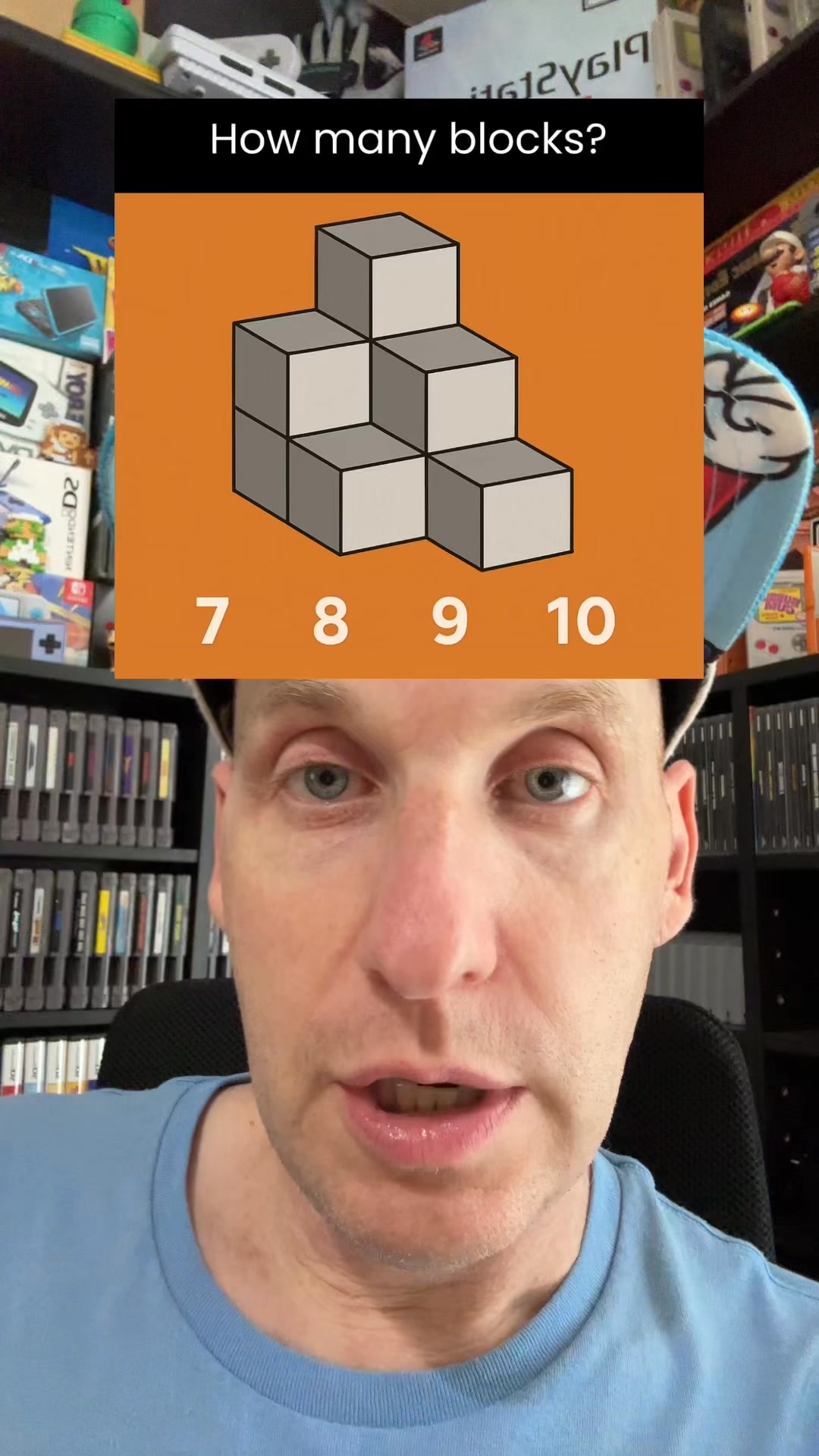How Many Blocks Riddle | 1980sGamer | Facebook
