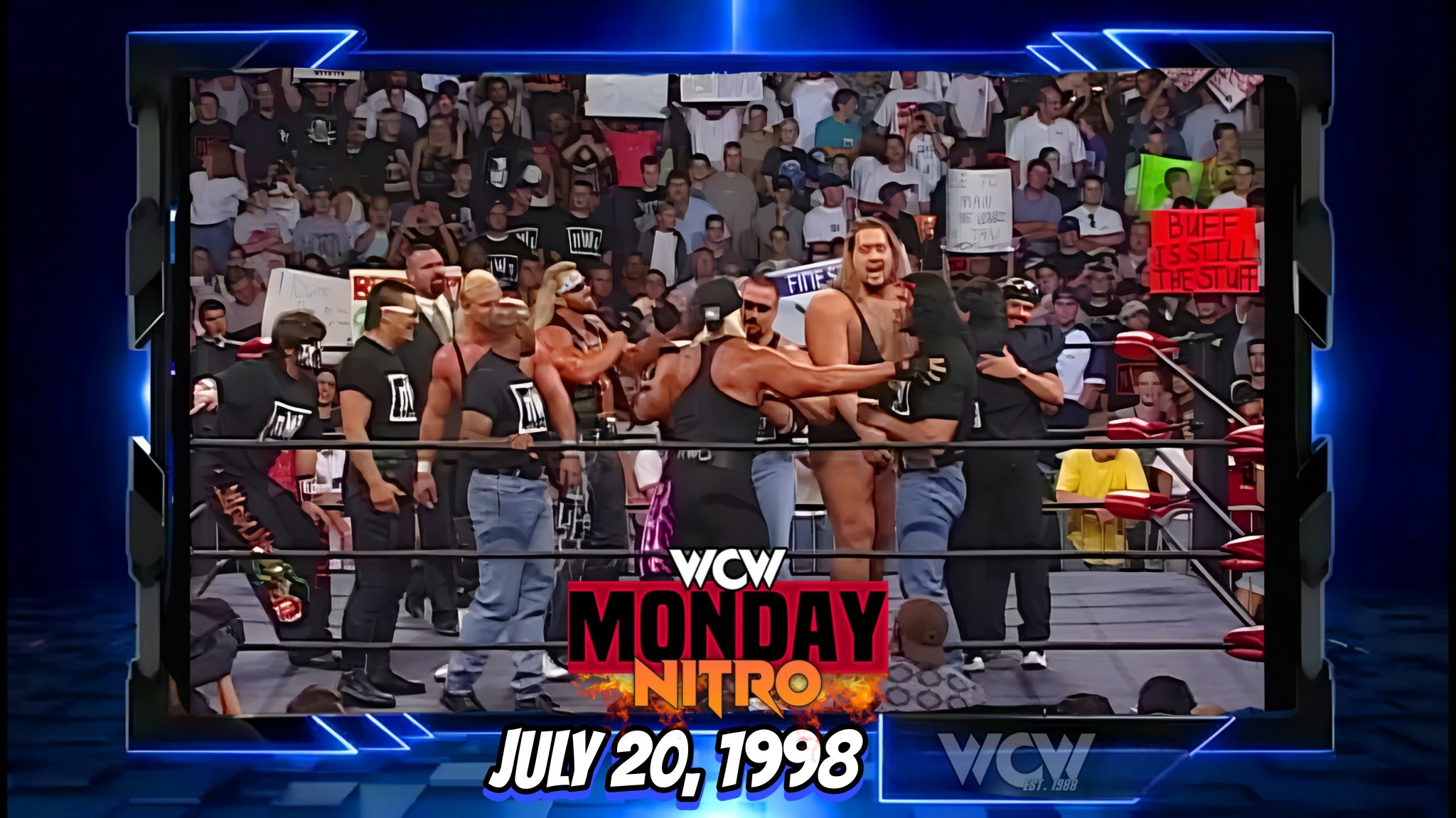 The nWo brought their rebellion to WWE in 2002, immediately