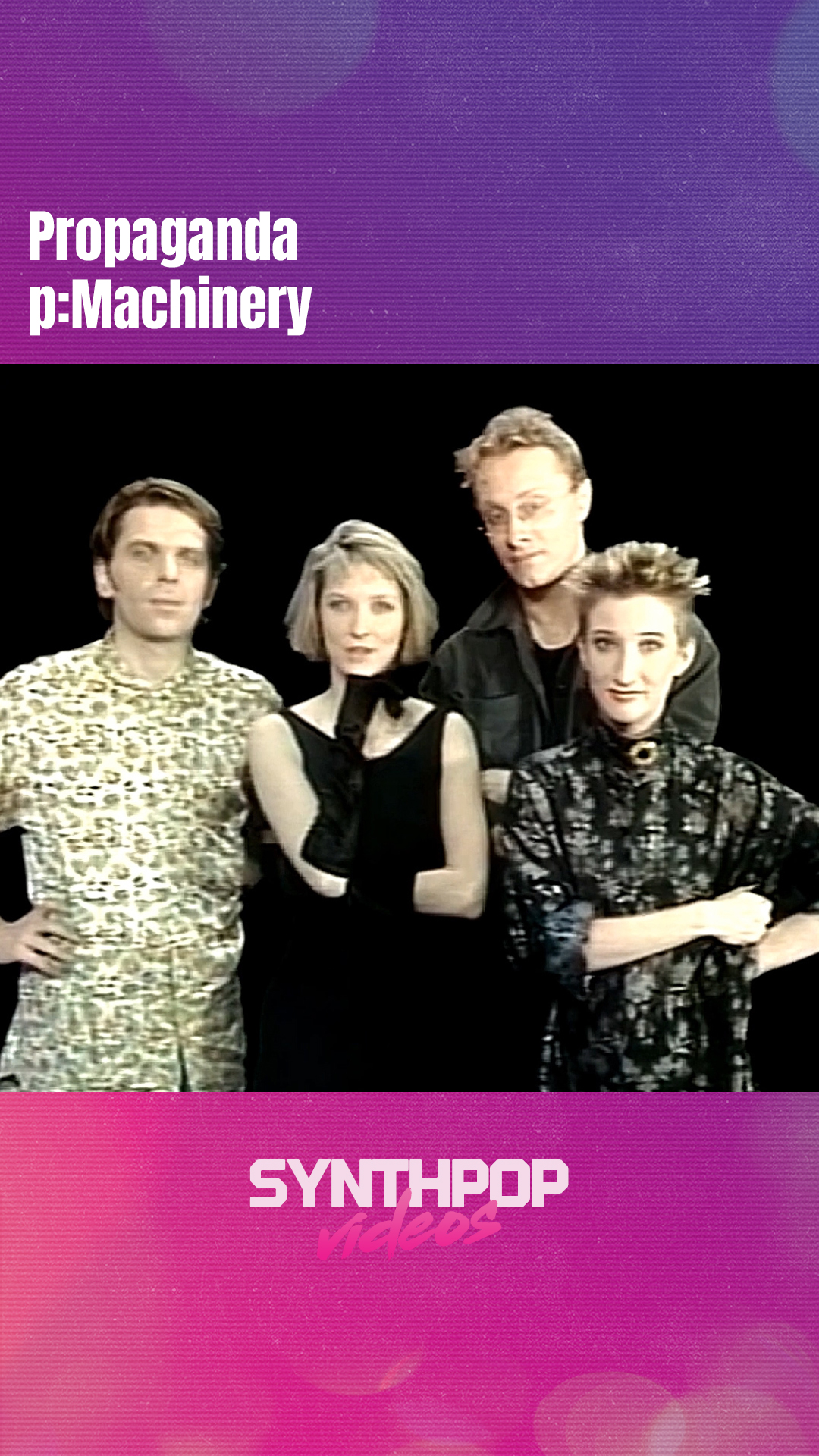 Propaganda - p:Machinery | Synthpop videos