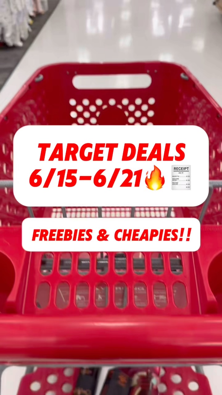 Best Target Deals This Week 6/15-6/21😍🔥🏃🏽‍♀️ Comment “Target” for ...