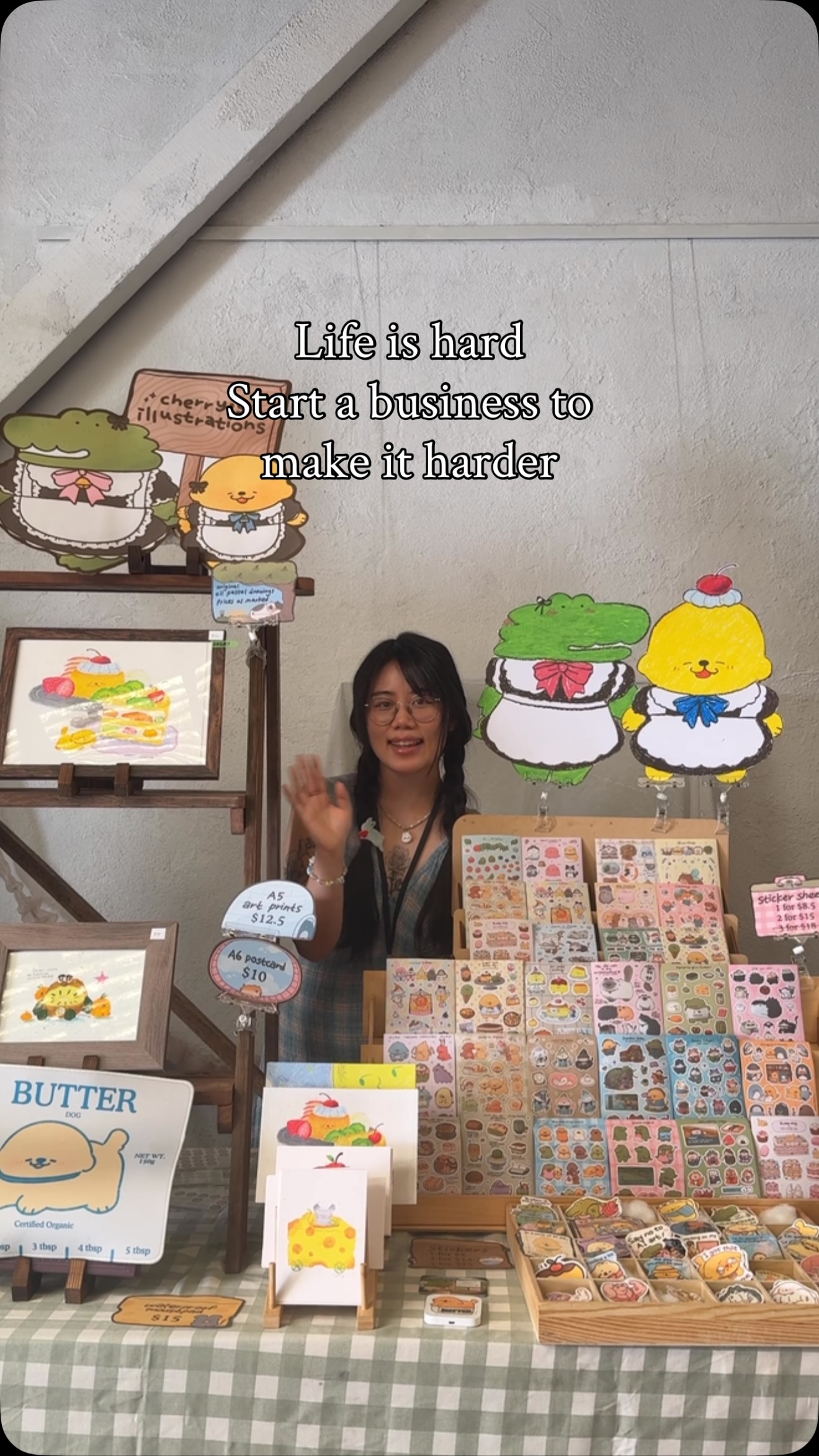 さっちゃん樣専用♥orderになります♡ Say it with a bunny! 🐰💛 My LINE sticker set is now available